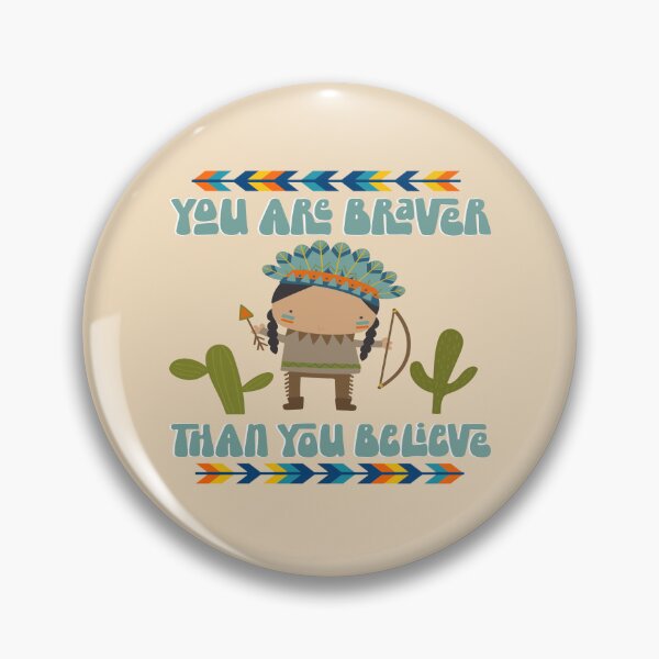 Item preview, Cute Braver Than You Believe designed and sold by handsoftime2020.