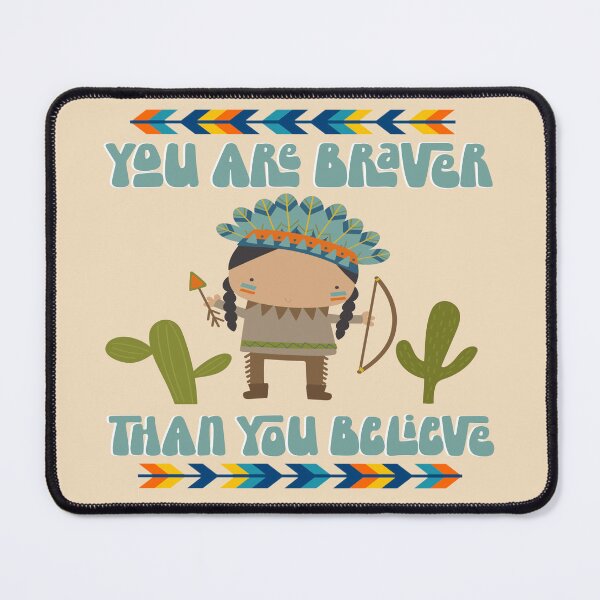 Item preview, Cute Braver Than You Believe designed and sold by handsoftime2020.