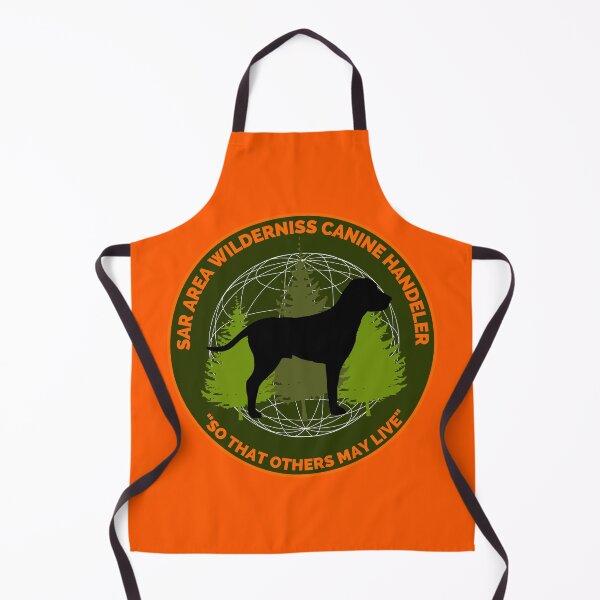 Item preview, K9 Dog Search and Rescue badge Safety Orange designed and sold by TheContactor.
