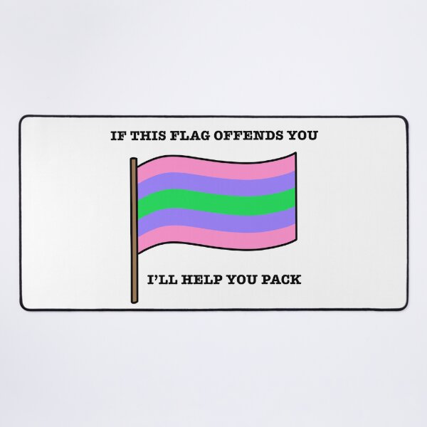 Item preview, Trigender If This Flag Offends You Parody designed and sold by CJ Vanderbeek.