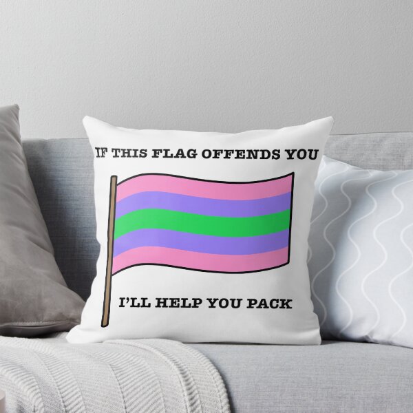 Item preview, Trigender If This Flag Offends You Parody designed and sold by CJ Vanderbeek.