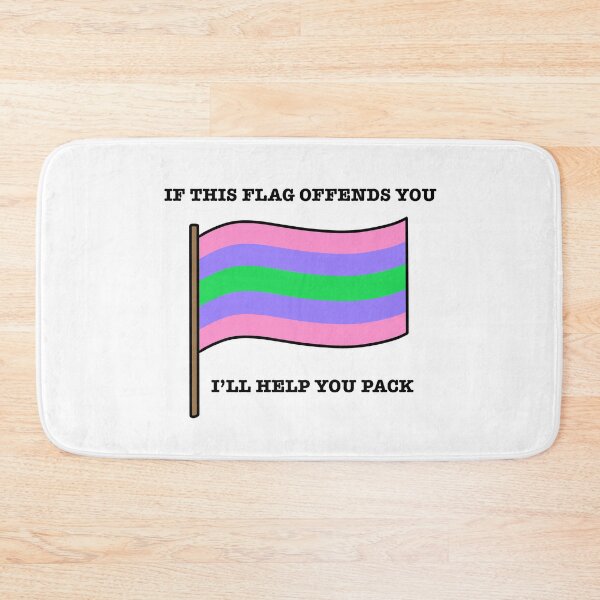 Item preview, Trigender If This Flag Offends You Parody designed and sold by CJ Vanderbeek.