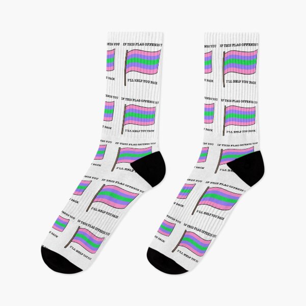 Item preview, Trigender If This Flag Offends You Parody designed and sold by CJ Vanderbeek.