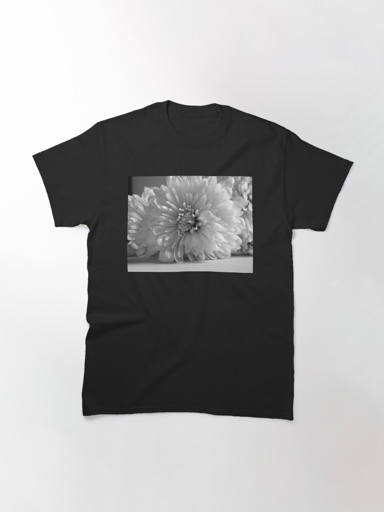 Thumbnail 3 of 7, Classic T-Shirt, Nostalgia White Peony Flower designed and sold by OneDayArt.