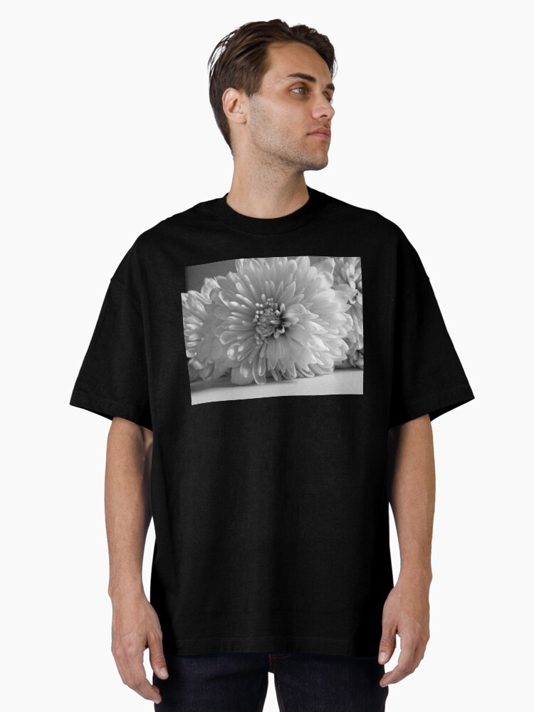 Thumbnail 1 of 7, Oversized T-Shirt, Nostalgia White Peony Flower designed and sold by OneDayArt.
