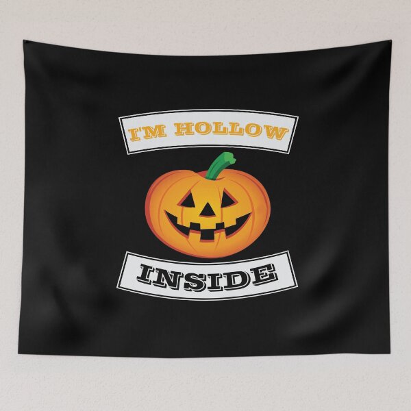 Item preview, I'm Hollow Inside Pumpkin Jack O Lantern Halloween  designed and sold by BUBLTEES.