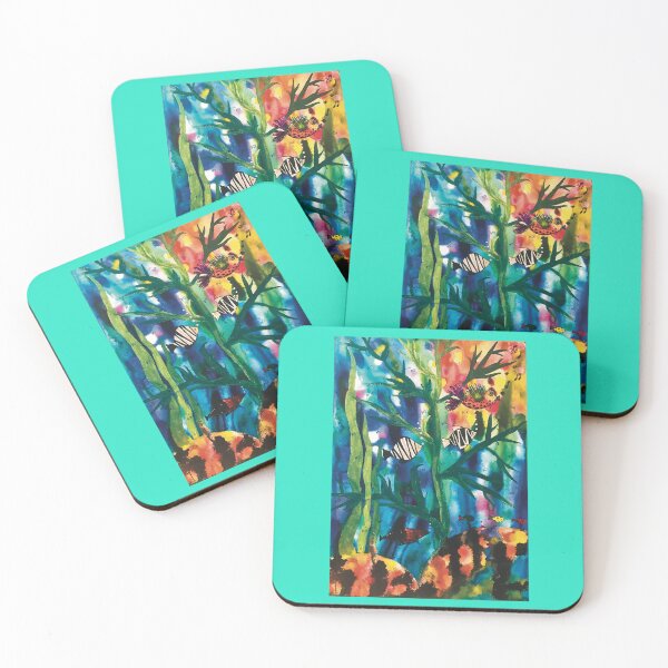 Item preview, The Singing Fish Underwater Artwork designed and sold by artbysarahallen.