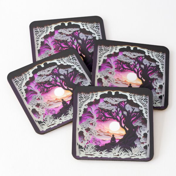 Item preview, Meditation landscape designed and sold by CEVmemories.