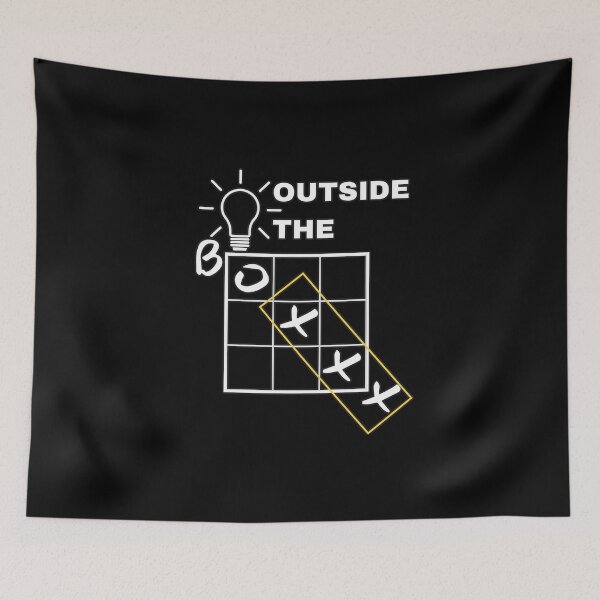 Item preview, Think outside the boxxx - Funny Quote designed and sold by pod-plus-plus.