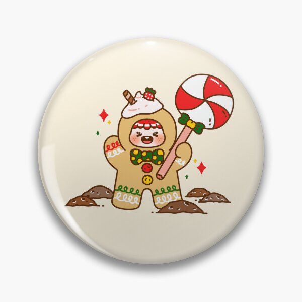 Item preview, CUTE GINGER BREAD MAN CHRISTMAS designed and sold by satchisatchi.