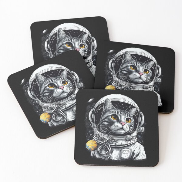 Item preview, Astronaut Cat designed and sold by Fragpop.