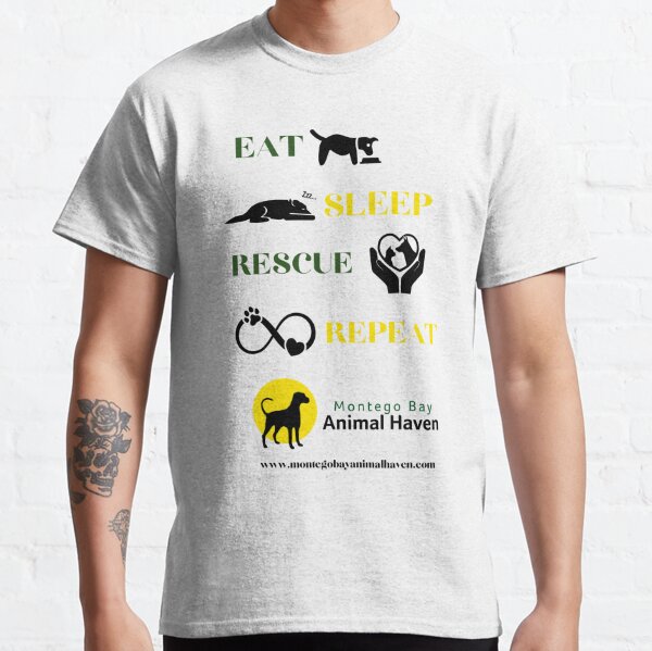 Eat, Sleep, Rescue, Repeat Classic T-Shirt