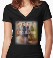 limitless - awesome film Women's Fitted V-Neck T-Shirt