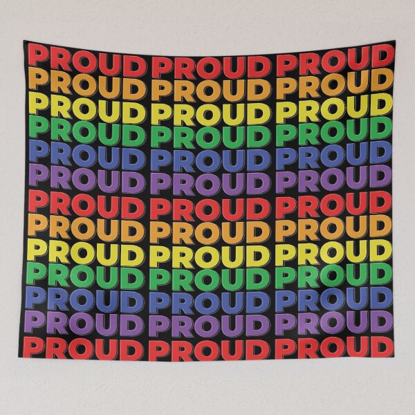 Item preview, PROUD designed and sold by CreepyBonfire.