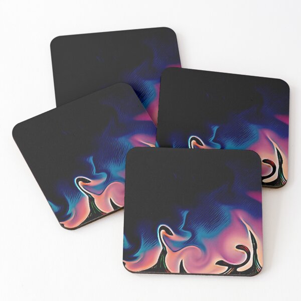 Item preview, Rogue waves in pink and blue designed and sold by FlossOrFi.