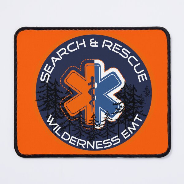 Item preview, Wilderness EMT Search and Rescue Medical badge designed and sold by TheContactor.