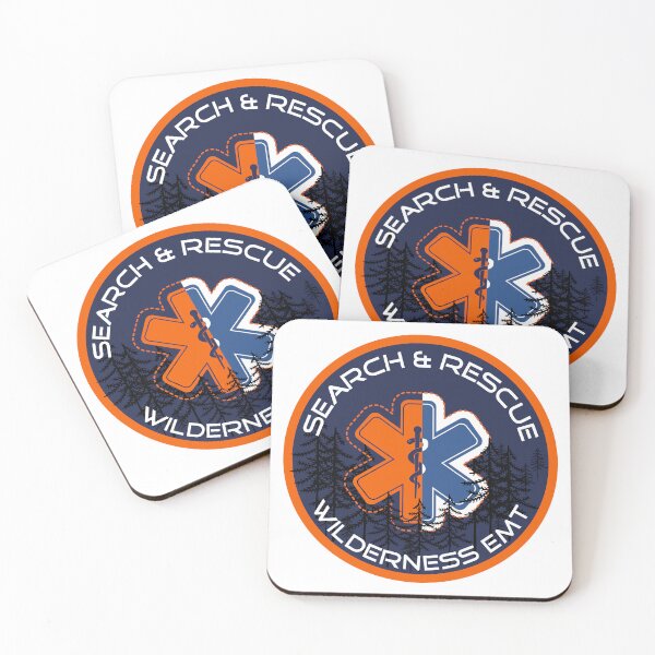 Item preview, Wilderness EMT Search and Rescue Medical badge designed and sold by TheContactor.