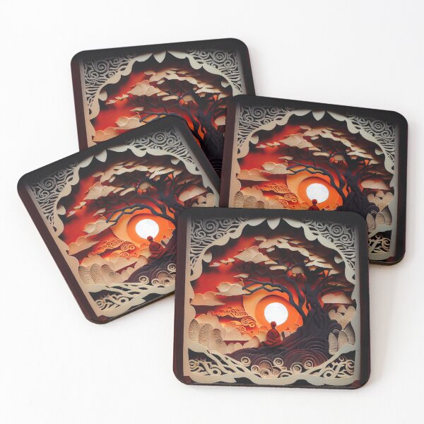 Item preview, Meditation landscape designed and sold by CEVmemories.