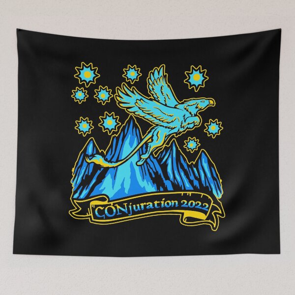 Item preview, CONjuration 2022 T-Shirt - Gryphon designed and sold by Conjuration.