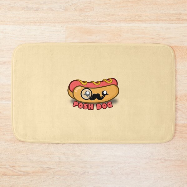 Item preview, Cute Cartoon Hot Dog || Posh dog || Kawai designed and sold by cookingwithten.
