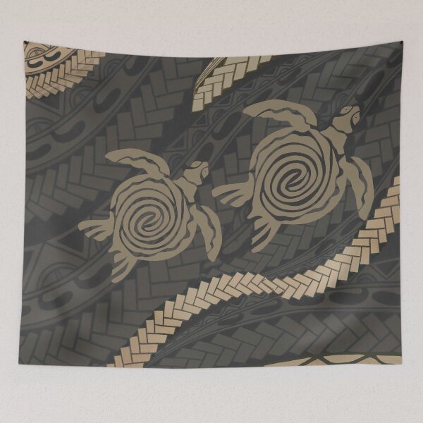 Item preview, Hawaiian Sharktooth and Honu Tapa designed and sold by J Marielle Designs.