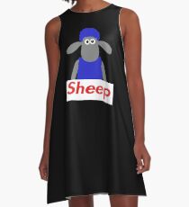 sheep box logo A-Line Dress