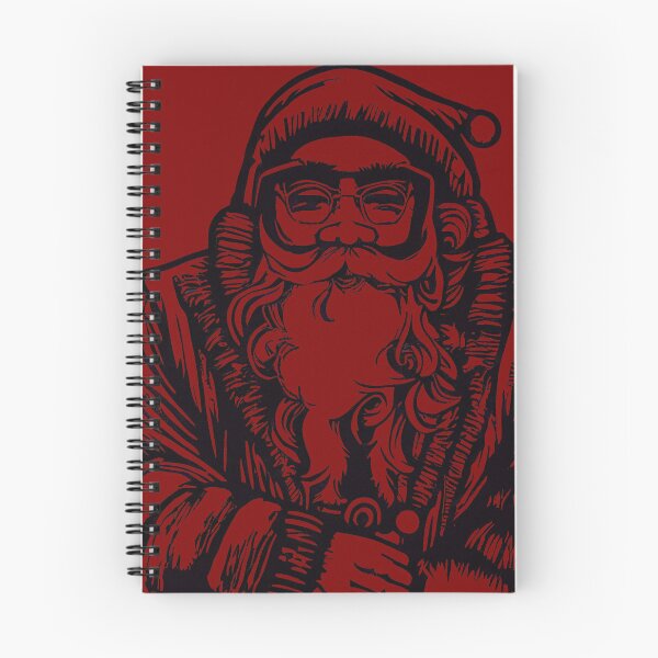 Item preview, Santa Blockprint designed and sold by NameRefersToMe.