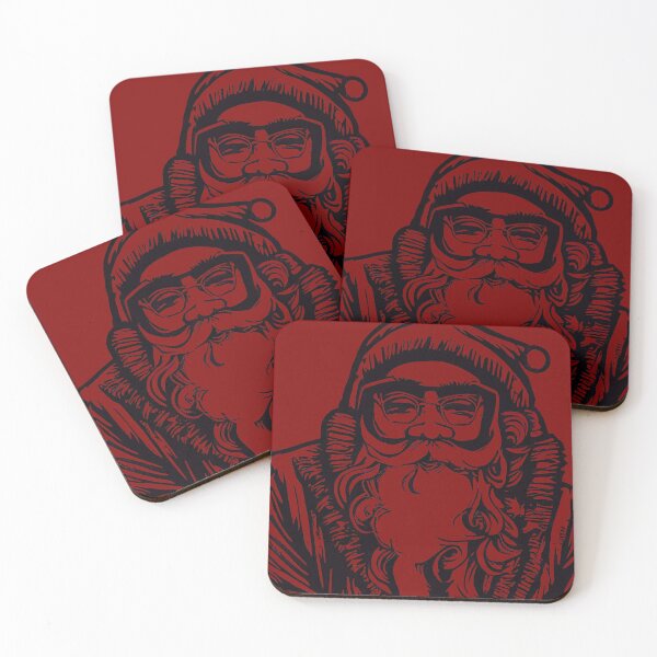 Item preview, Santa Blockprint designed and sold by NameRefersToMe.