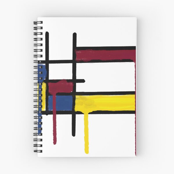 Item preview, Copy of Dripping De Stijl Composition (white rectangles) designed and sold by marg-board.