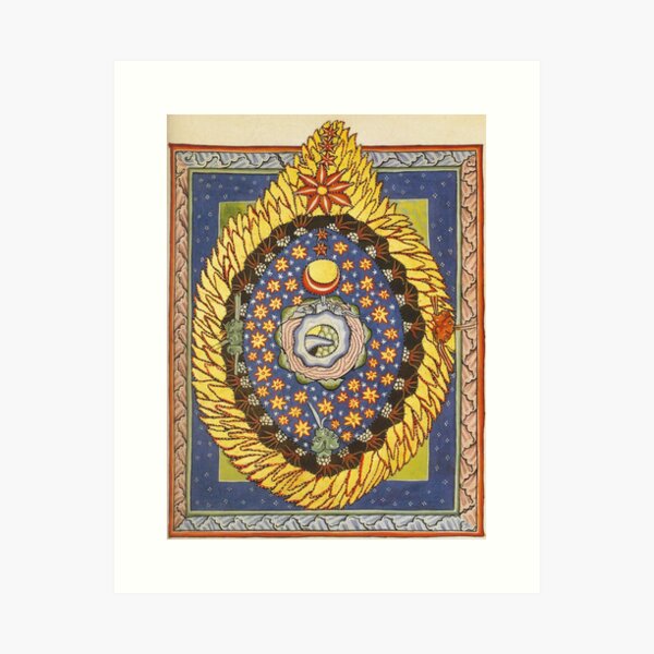 Item preview, Cosmic Egg by Saint Hildegard of Bingen designed and sold by softbluehum.