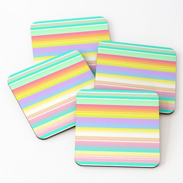 Item preview, Morning sunrise color palette line pattern | Summer sunrise color combination designed and sold by lausn.