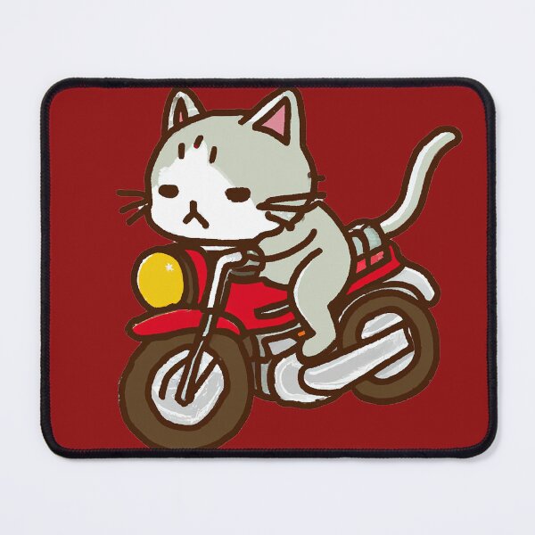 Item preview, Cute cat riding a bike designed and sold by Right-Fit27.