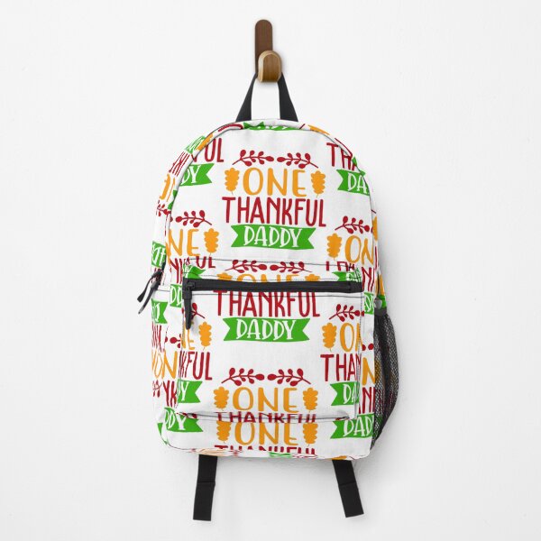 Item preview, One Thankful Daddy | Happy Thanksgiving Daddy Mommy and family greetings and quotes | gifts for thanksgiving and christmas lovers designed and sold by ThanksVibe.