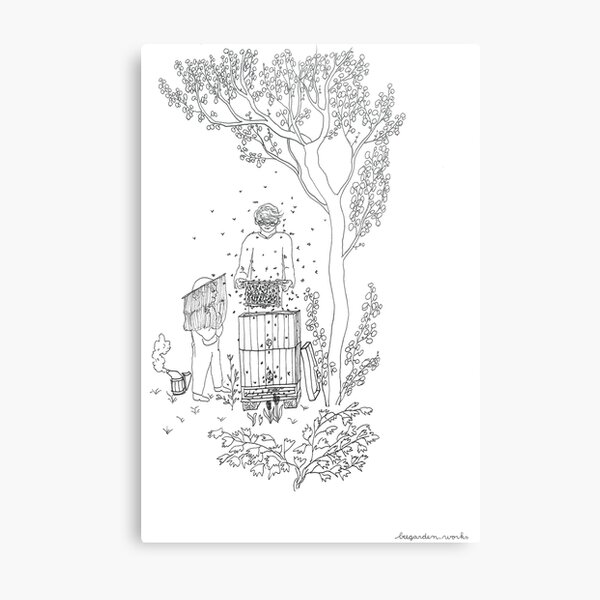 beegarden.works 004 Metal Print