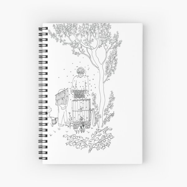 beegarden.works 004 Spiral Notebook