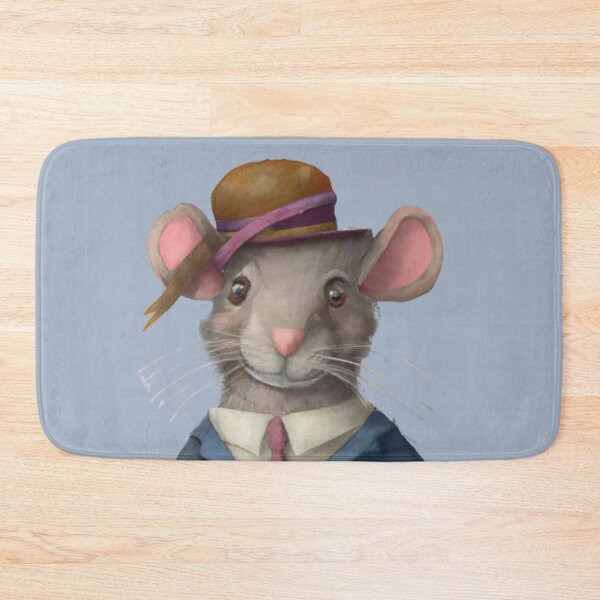 Item preview, Rat Nursery art, dapper rat watercolor art, rat watercolor painting, watercolor rat, rat art, mouse art, mouse art print, watercolor pet portrait, animal portrait designed and sold by Artsareus.