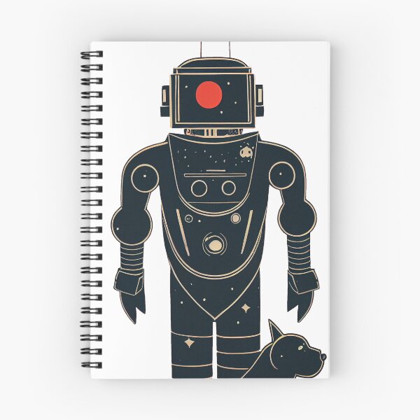 Item preview, A Robot and His Dog designed and sold by NameRefersToMe.