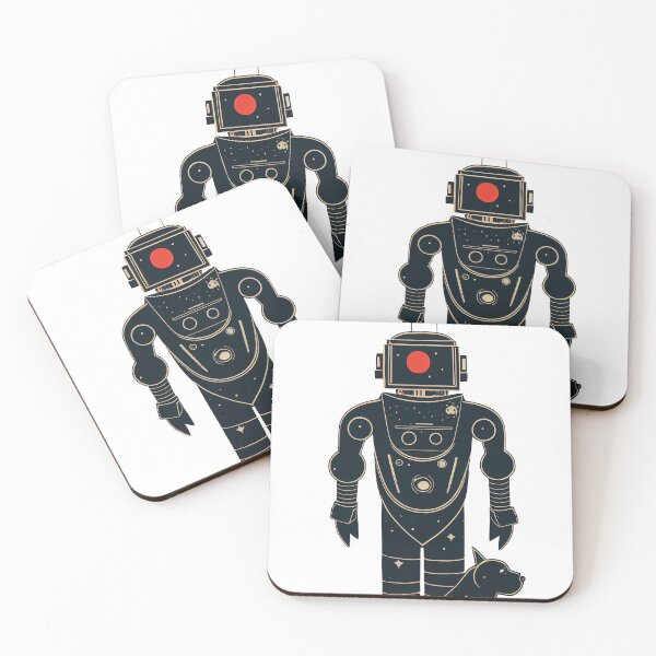Item preview, A Robot and His Dog designed and sold by NameRefersToMe.