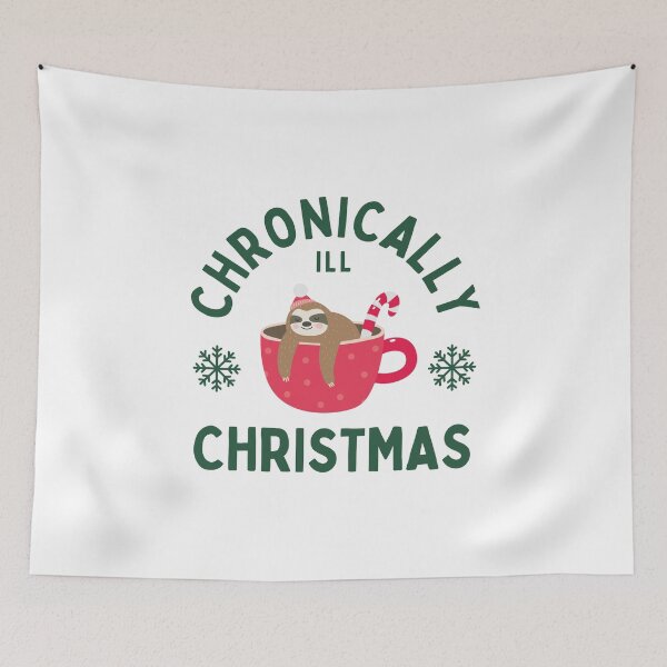 Item preview, Chronically Ill Christmas - Invisible Illness Christmas - Funny Chronic Illness designed and sold by N44Prints.