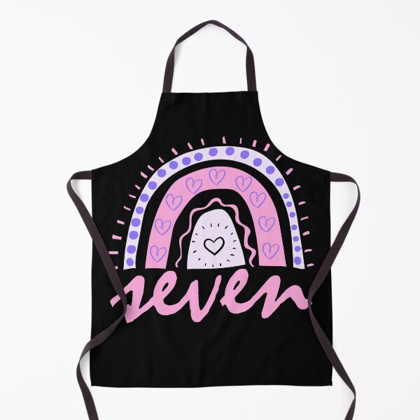 Item preview, Seven Year Old Seventh Birthday Cute Fun Doodle Boho Rainbow designed and sold by LadySaltwater.