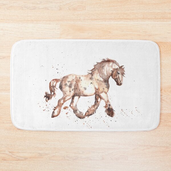 Item preview, Muddy Earth Horse designed and sold by The Raven's Landing.