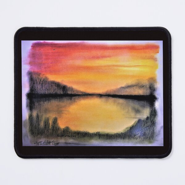 Item preview, Sunset at the Lake designed and sold by Scott and Mary Schneider art_photography.