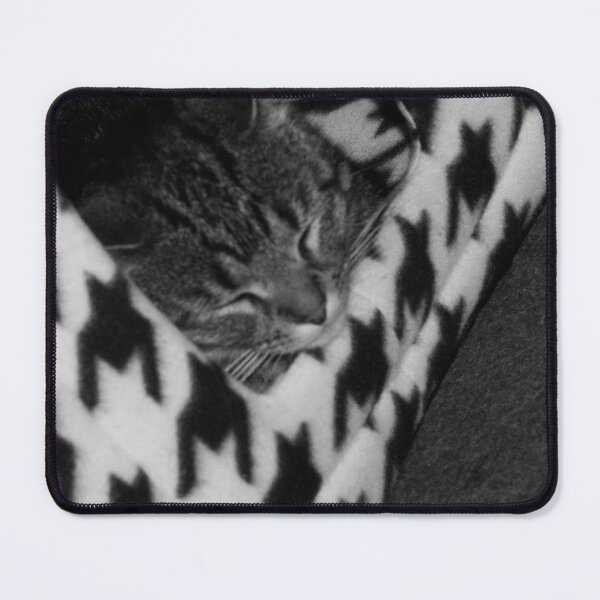 Item preview, tabby cat black and white designed and sold by Francespoppy.