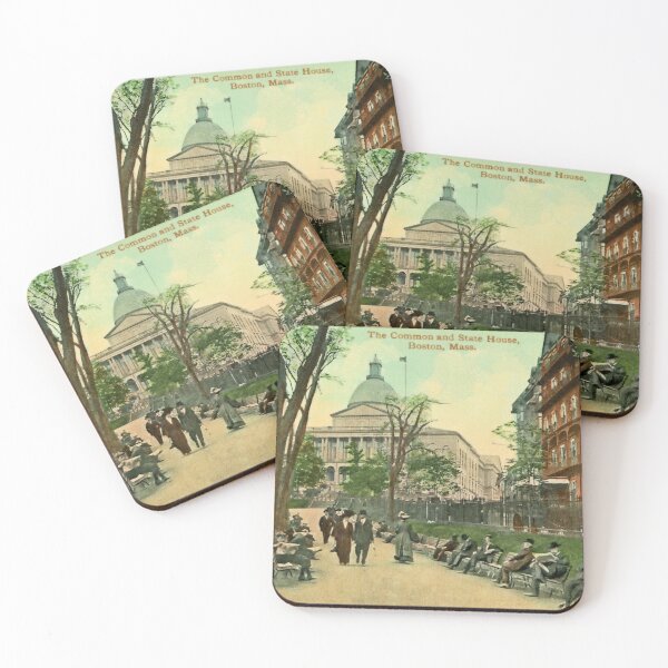 Item preview, 1900 Common and State House Boston MA designed and sold by aapshop.