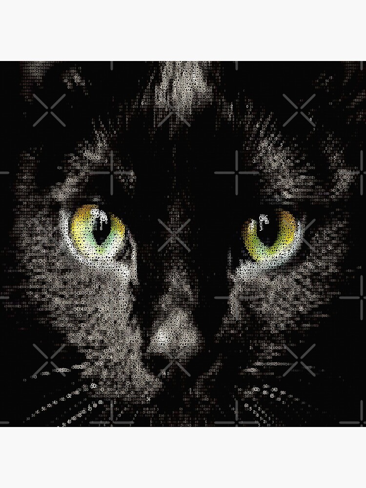 ASCii BLACK KAT by ROOTCAT by Grimm-Land