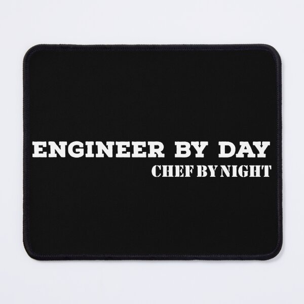 Item preview, engineer by day chef by night designed and sold by Laura-stbr.