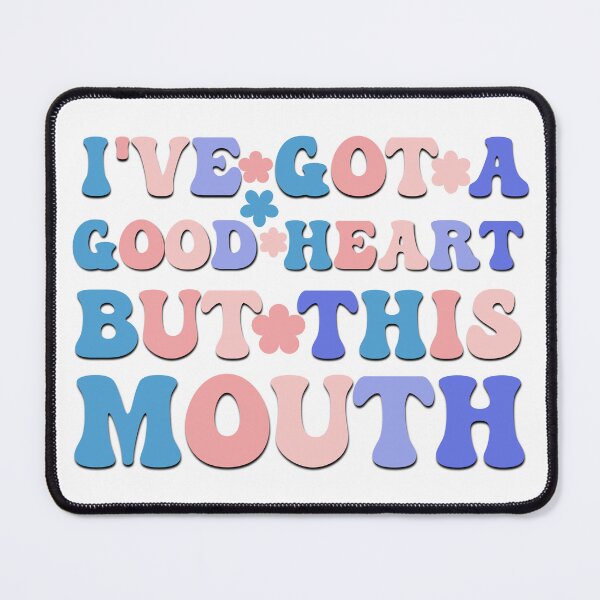 Item preview, I've got a good heart sarcastic saying designed and sold by Emotionville.