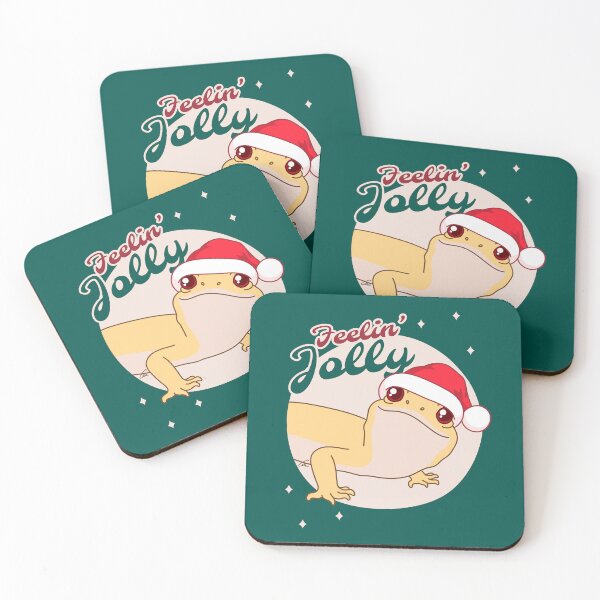 Item preview, RAPTOR Leopard Gecko, Christmas Edition! Feelin Jolly! Green B.G. designed and sold by anacecilia.