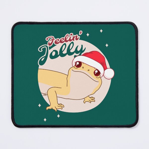 Item preview, RAPTOR Leopard Gecko, Christmas Edition! Feelin Jolly! Green B.G. designed and sold by anacecilia.