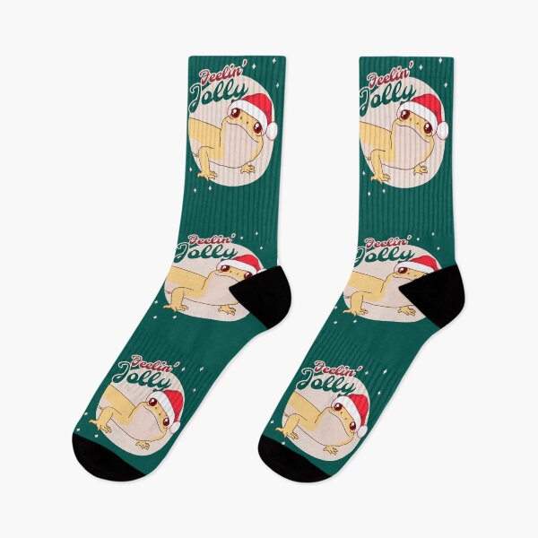 Item preview, RAPTOR Leopard Gecko, Christmas Edition! Feelin Jolly! Green B.G. designed and sold by anacecilia.